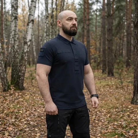 Поло тактичне BEZET ДСНС dark navy