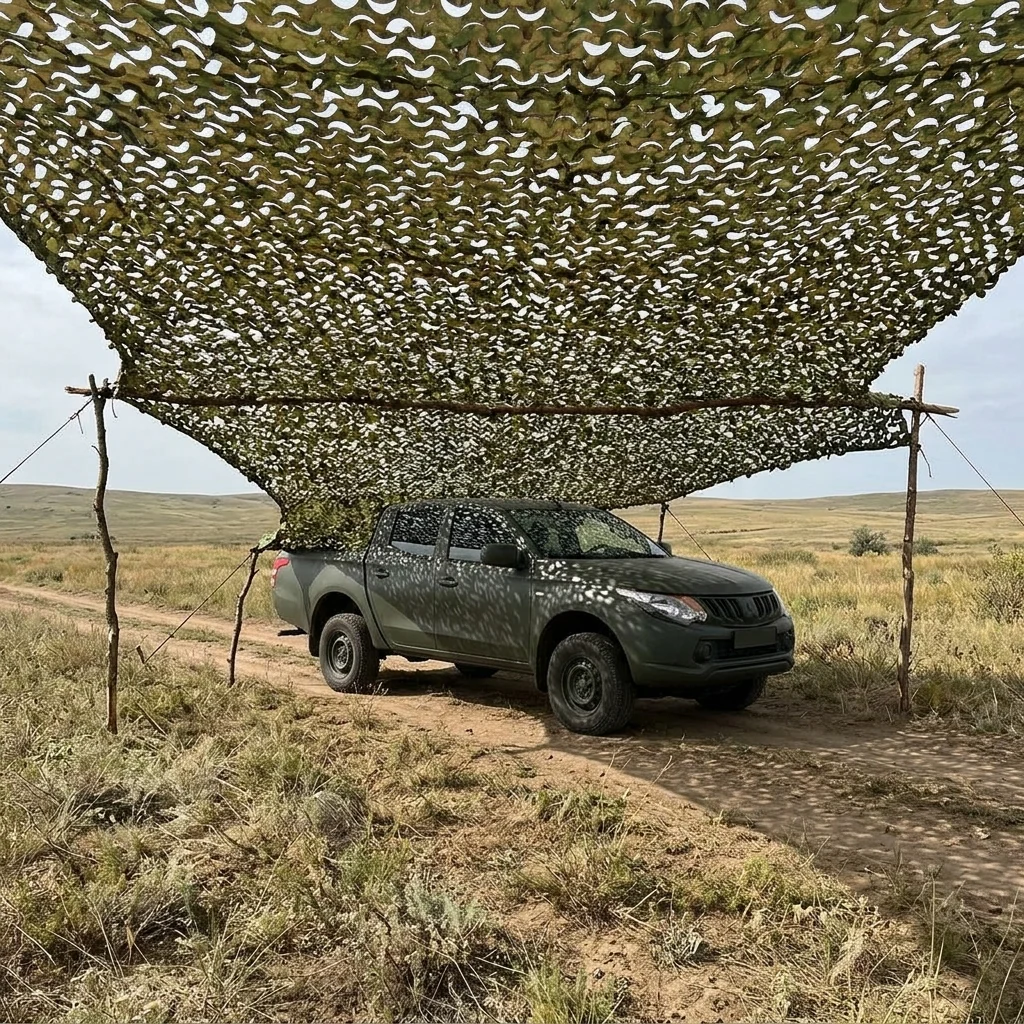 Маскувальна сітка Militex для авто Камуфляж 5х8м (площа 40 кв.м.)
