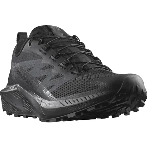 Кросівки Salomon Sense Ride 5 SR дихаюча сітка (Чорні) — фото 11