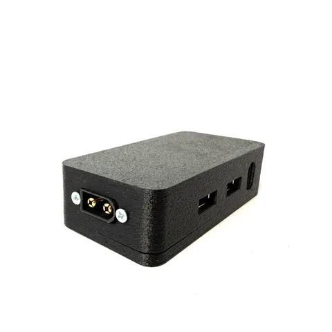 Перехідник блок живлення для заряджання телефона від fpv батареї 2 USB + 1 TYPE - C виходи Kiborg — фото 5
