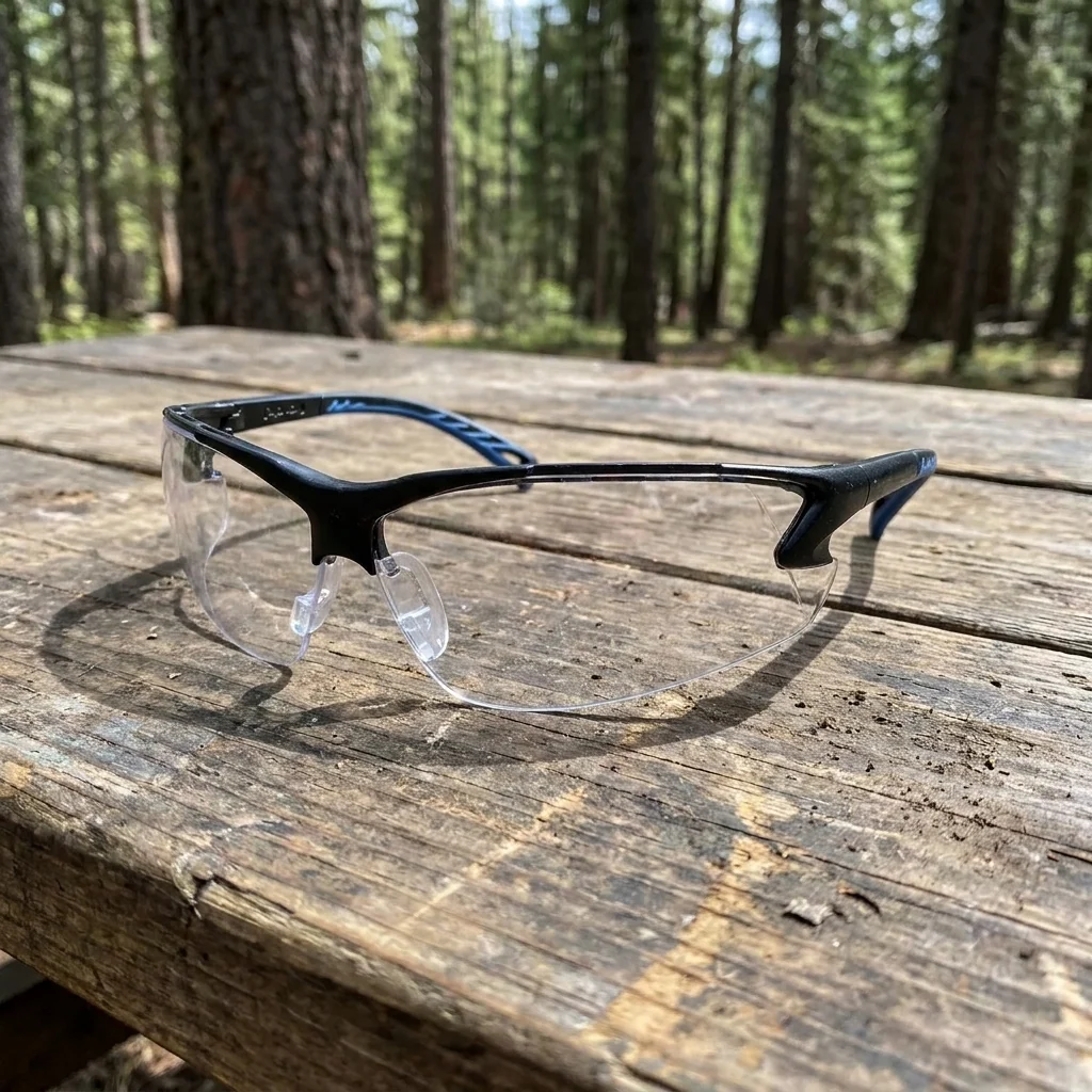 Захисні окуляри Pyramex Venture-3 (clear) Anti-Fog, прозорі, Чорний