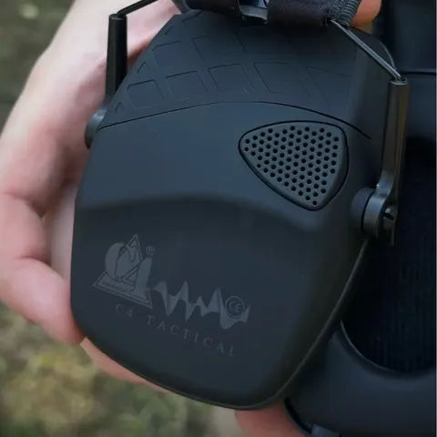 Активні навушники C4 Tactical (SNR=27dB Elec) - чорні — фото 6
