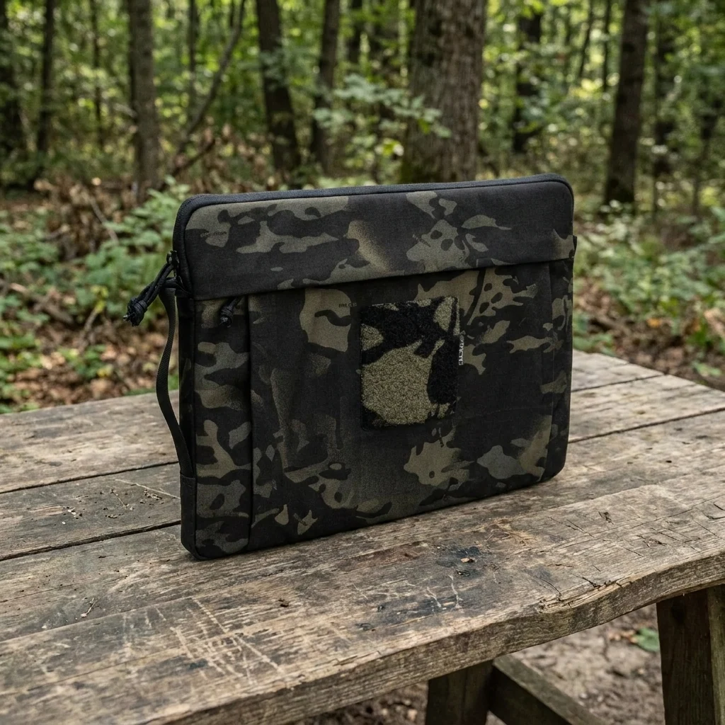 Чохол для ноутбука UTactic Laptop Cover — Чорний Мультикам (13 дюймів)