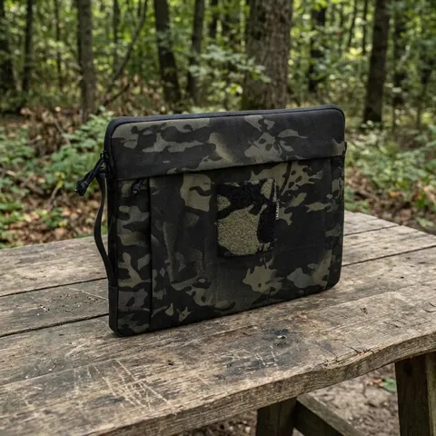 Чохол для ноутбука UTactic Laptop Cover — Чорний Мультикам (13 дюймів)