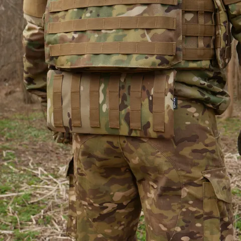 Захист живота/кишківника Kiborg з балістичним захистом 2 клас Militex Мультикам — фото 9