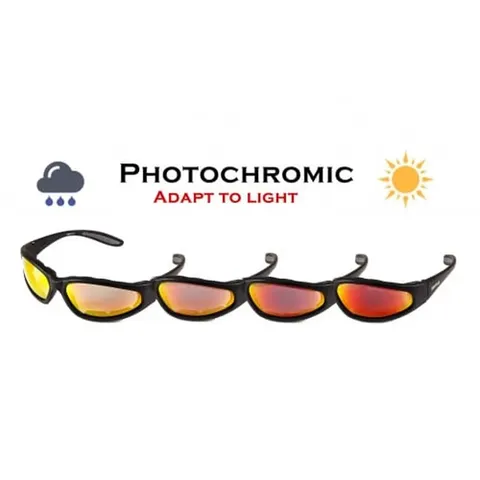 Окуляри фотохромні (захисні) Global Vision Hercules-1 PLUS Photochromic (G-Tech™ red) Anti-Fog, фотохромні дзеркальні червоні, Чорний — фото 8