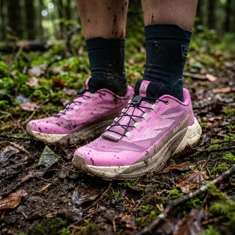 Кросівки Salomon PULSAR W Cyclamen/Vanilla Ice (жіночі трейлові, літні)
