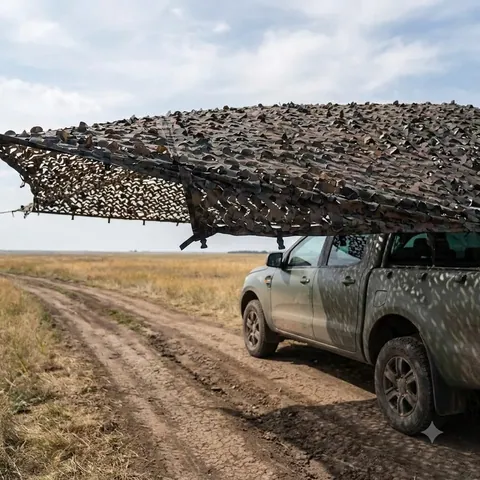 Осіння маскувальна сітка Militex Мультикам бруд 20х20 (площа 400 кв.м.)