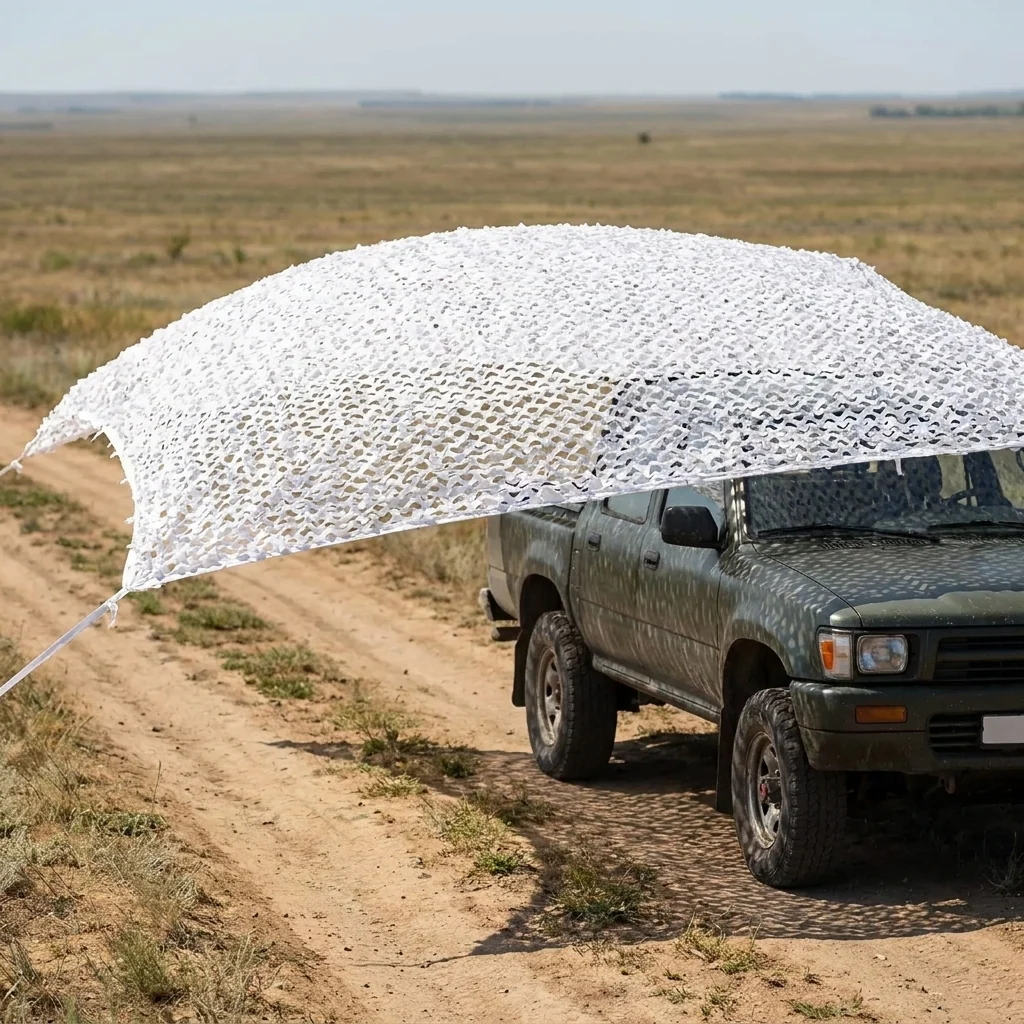 Маскувальна сітка Militex для авто Альпійська клякса 5х7м (площа 35 кв.м.)