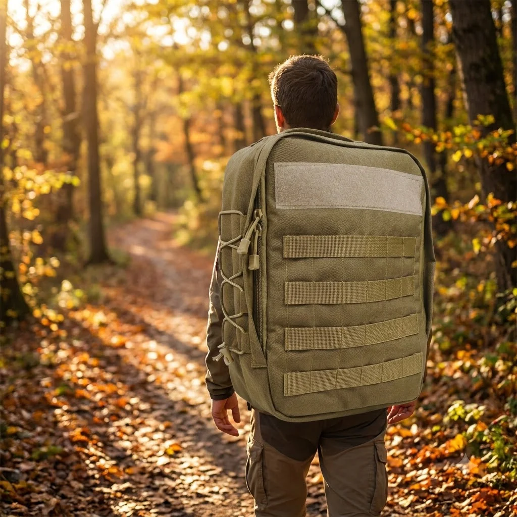 Рюкзак з MOLLE швидкоз'ємний койот
