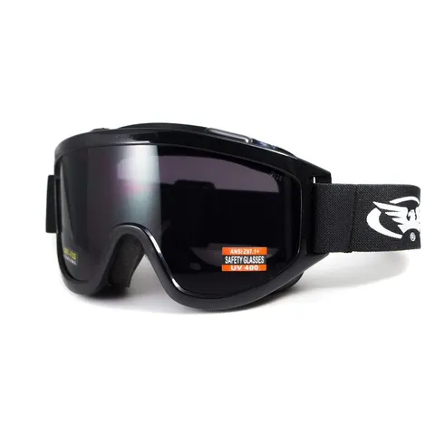 Захисні окуляри Global Vision Wind-Shield (gray) Anti-Fog, сірі — фото 2