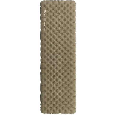 Матрац надувний одномісний UL Naturehike CNK2450WS012, 196*64, коричневий — фото 2