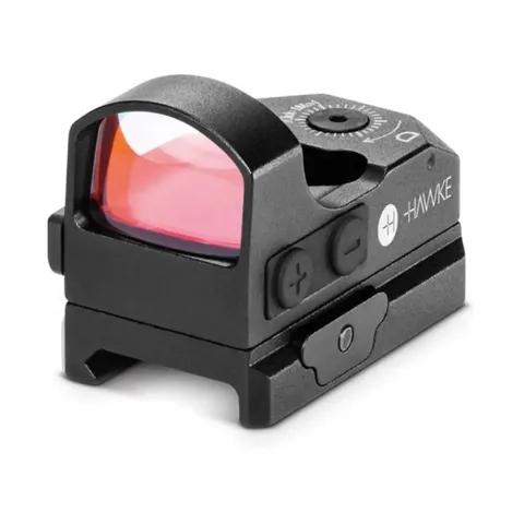 Приціл Hawke Reflex Sight Red Dot Sight, Weaver Rail, сетка 3 MOA Dot, Wide View — фото 2