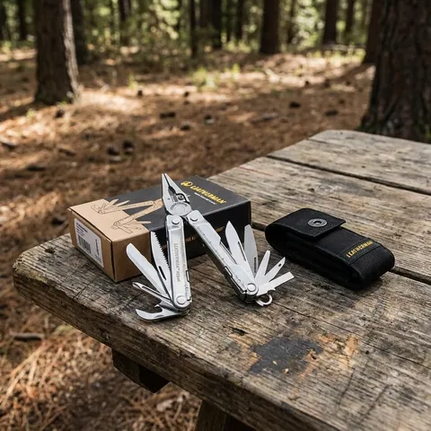 Мультиінструмент Leatherman Rebar, картонна коробка, синтетичний чохол