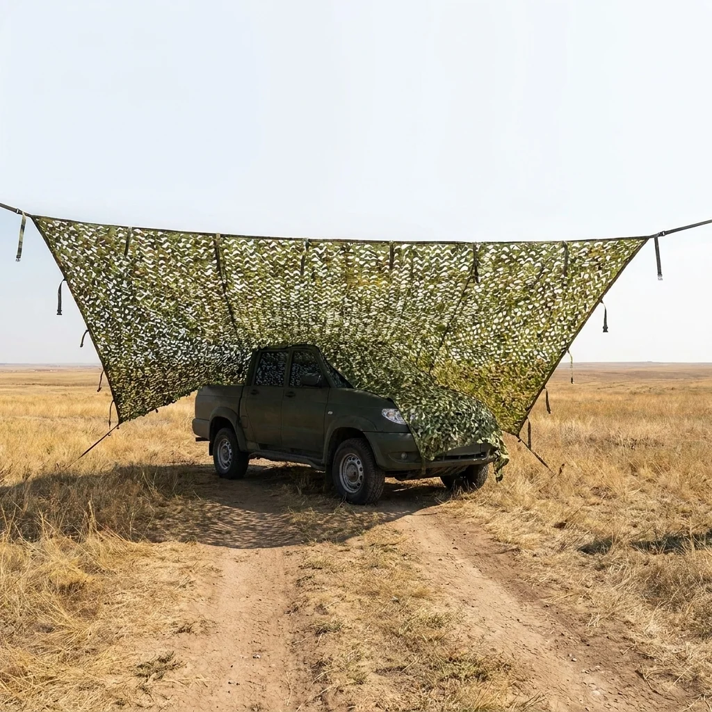 Маскувальна сітка Militex Мультикам весна 6х10м (площа 60 кв.м.)