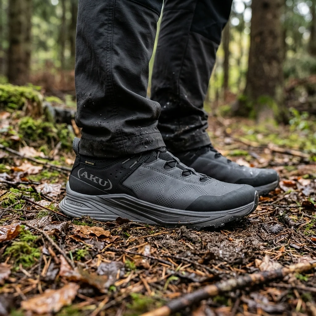 Кросівки AKU Omnia V-Light GTX 10.5 black/anthracite