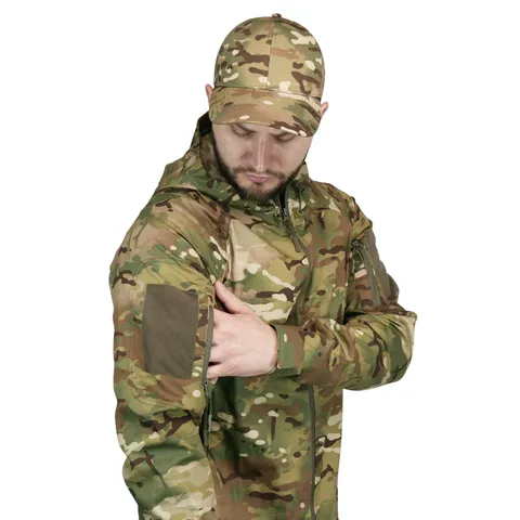 Тактична куртка Twill GEN I | Multicam | Літня військова куртка без підкладки — фото 5