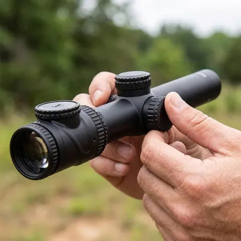 Приціл оптичний Trijicon AccuPoint 1-6x24 BAC Green Triangle Tritium / Fiber Optics — фото 3