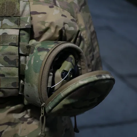 Підсумок Militex (L) для захисту навушників навушники Cordura original USA Мультикам — фото 9