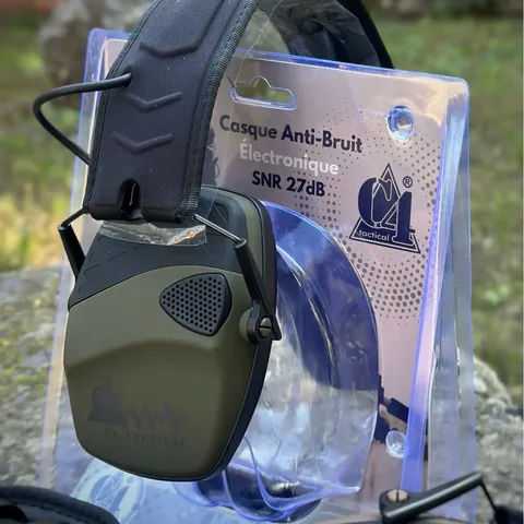 Активні навушники C4 Tactical (SNR=27dB Elec) - олива — фото 4