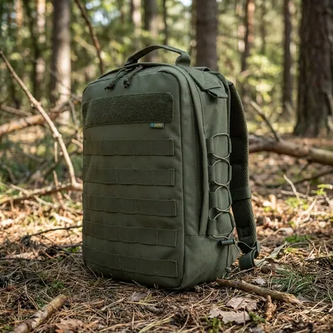 Рюкзак з MOLLE швидкоз'ємний Хакі — фото 3