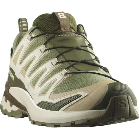 Чоловічі водонепроникні кросівки Salomon XA PRO 3D V9 GTX Deep Lichen Green / Safari — фото 2