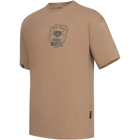 Футболка чоловіча Frontier Small logo Beige — фото 4