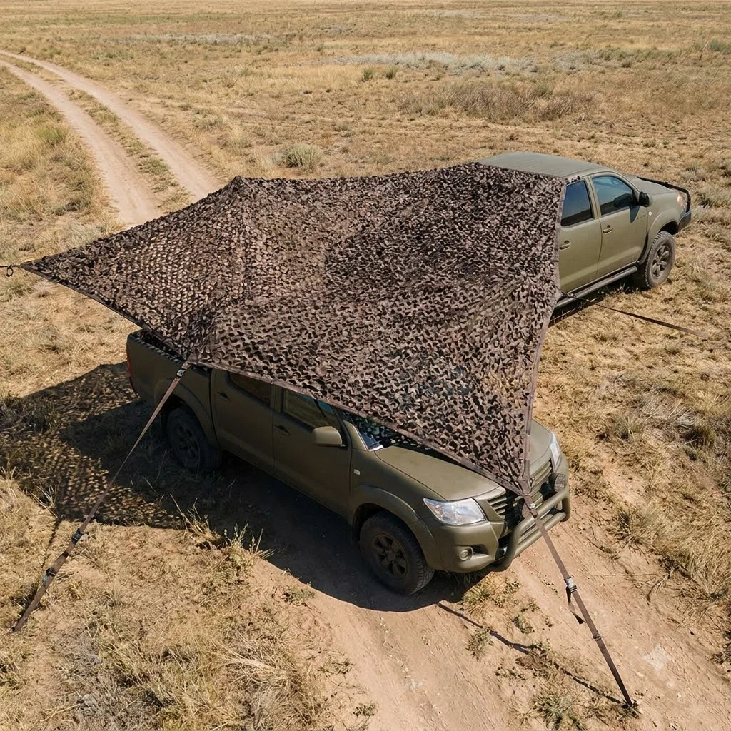 Маскувальна сітка Militex Камуфляж земля 5х8м (площа 40 кв.м.)