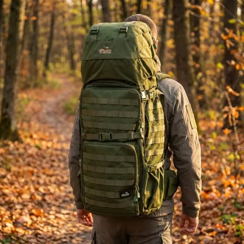 Рюкзак тактичний олива 60л Tramp Defender
