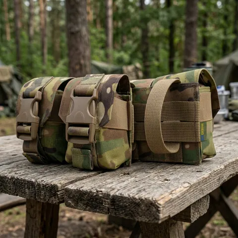 Підсумок під 2 гранати KIBORG GU Double Mag Pouch (Мультикам)