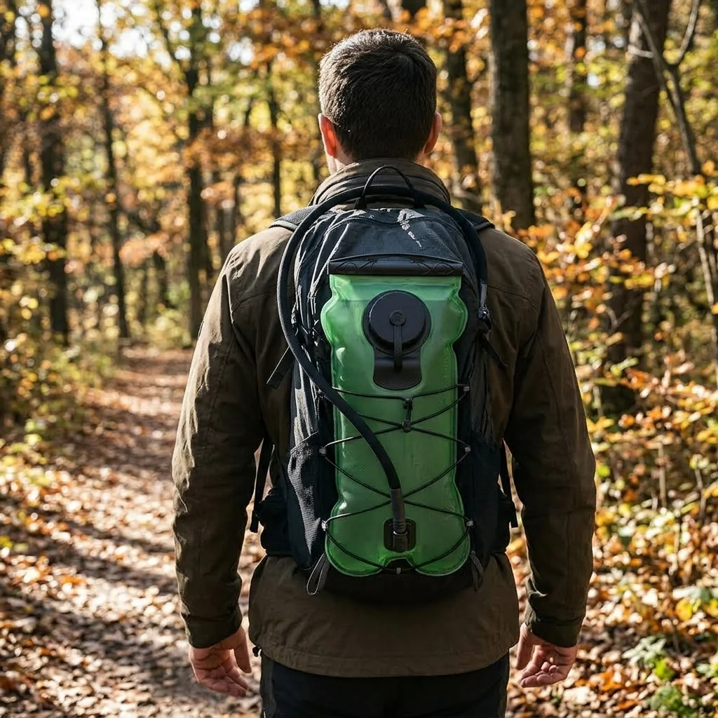 Питна система (гідратор) Naturehike PET NH30Y030-D 3 л, зелений
