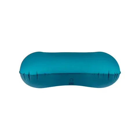 Синя надувна подушка Aeros Ultralight Pillow 12х36х26см — фото 5
