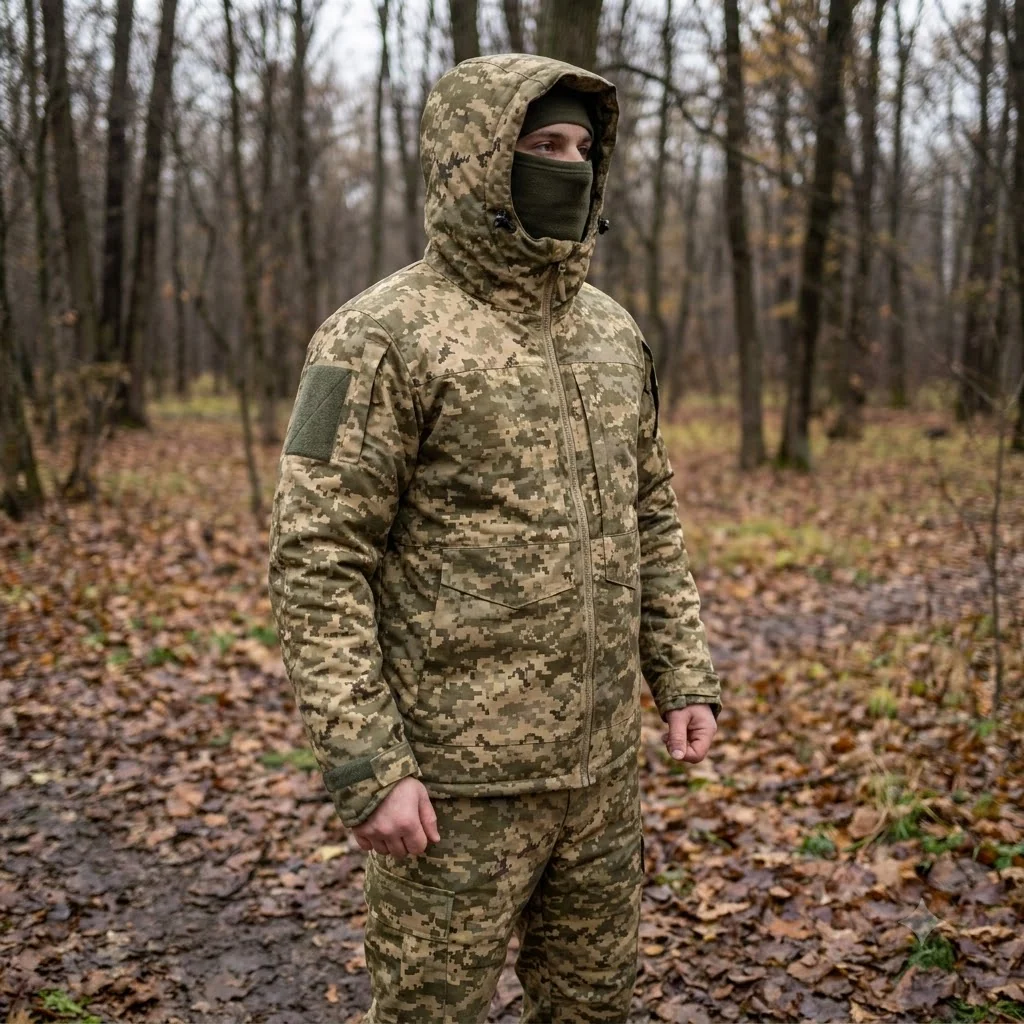 Зимовий костюм піксель Series