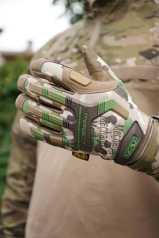 Зимові тактичні рукавички Mechanix M-Pact з утеплювачем Койот — фото 9