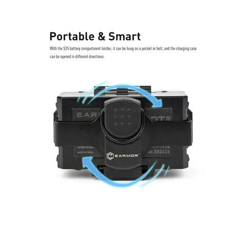 Активні захисні навушники-беруші Earmor M20T Pro Bluetooth — Олива — фото 7