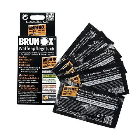 Brunox Gun Care серветки для догляду за зброєю 5шт в коробці — фото 3
