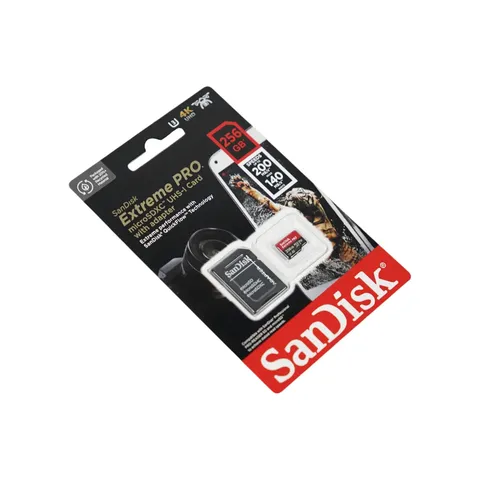 SanDisk Extreme PRO 256 ГБ microSDXC U3 V30 — карта пам'яті з SD-адаптером — фото 4