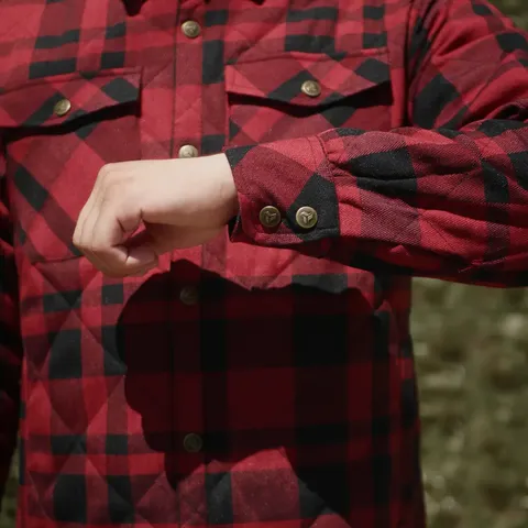 Куртка Frontier Tartan Червона — фото 7