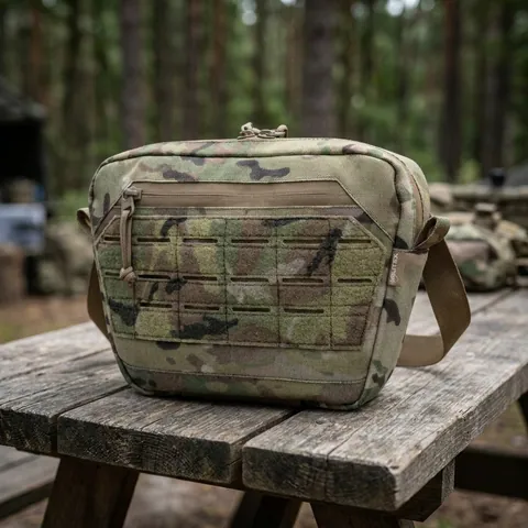 Сумка-напашник XL Militex Cordura original USA Мультикам з NIR-просоченням