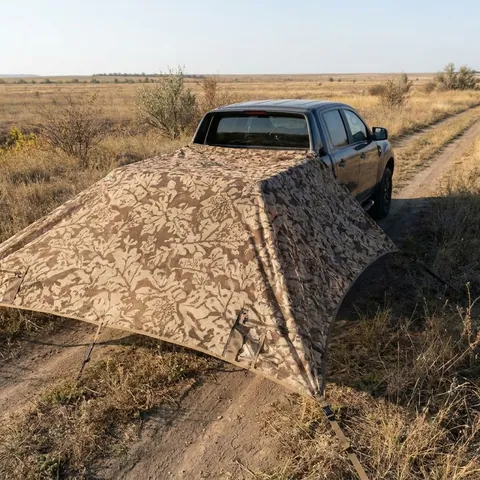 Осіння маскувальна сітка Militex Дубове листя індивідуального розміру (50 грн за 1 кв.м.)