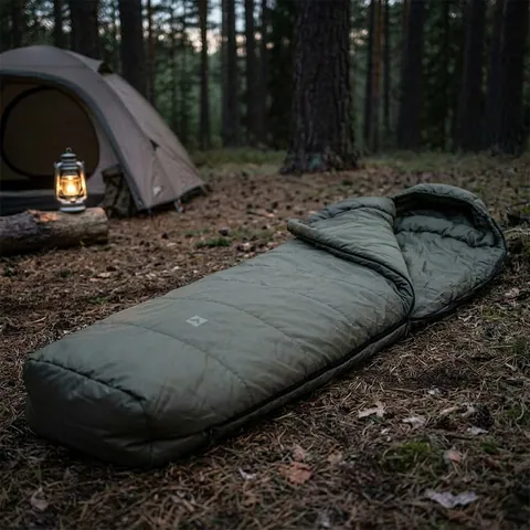 Спальний мішок Wechsel Wildfire -5° M TL Mud Green Left (232040)