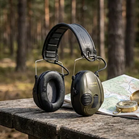 Навушники стрілецькі активні 3M Peltor SportTac MT16H210F-478-GN — фото 3