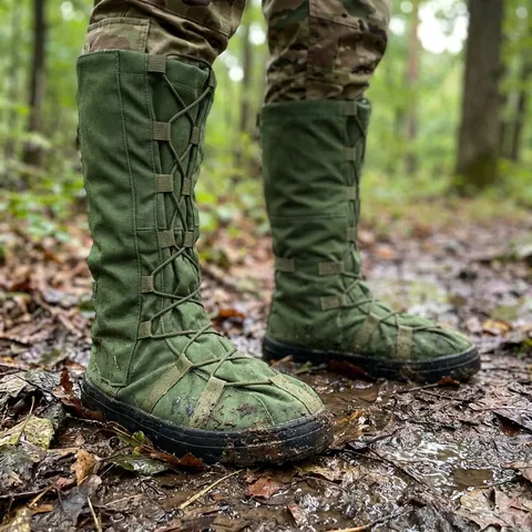 Бахіли водозахисні на взуття OVER BOOT олива