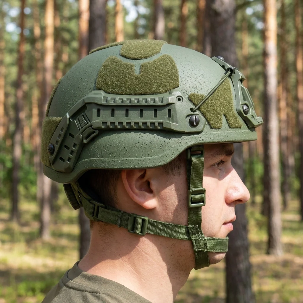 Шолом Sestan-Busch MID CUT Олива