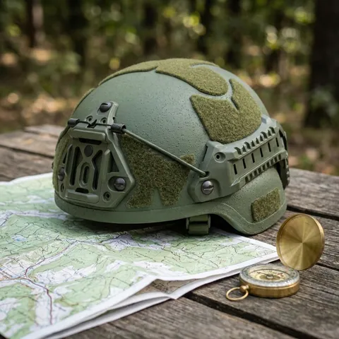 Шолом Sestan-Busch MID CUT Олива — фото 3