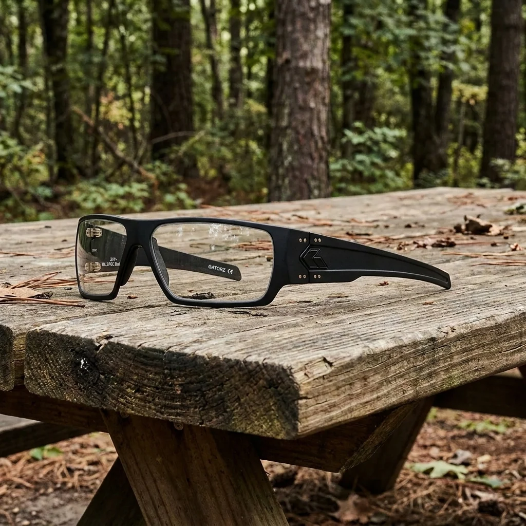 Захисні окуляри Gatorz Specter, Photochromic, ANSI Z87.1 Mil-Spec Ballistic, Black Cerakote - GZ-08-404