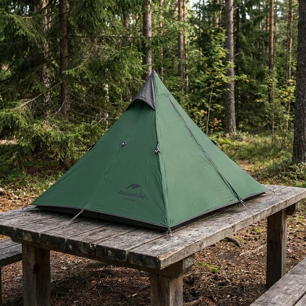 Одномісний Naturehike NH17T030-L — Темно зелений