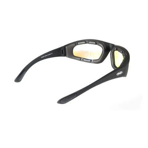 Окуляри фотохромні (захисні) Global Vision KickBack Photochromic (G-Tech™ blue) Anti Fog, фотохромні дзеркальні сині, Чорний — фото 8