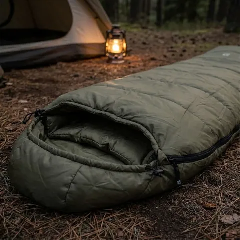 Спальний мішок Wechsel Wildfire 10° L TL Mud Green Left (232045)