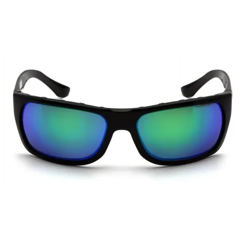 Окуляри поляризаційні захисні Venture Gear Vallejo Polarized (green mirror), дзеркальні синьо-зелені, Чорний — фото 4